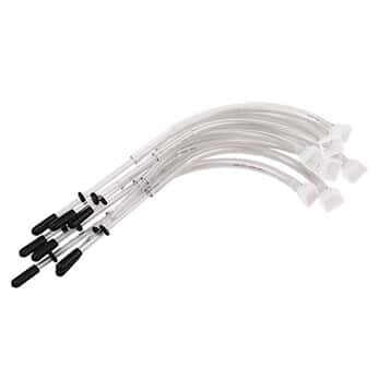 Inner-wall tubing adapters for cavity air sampling